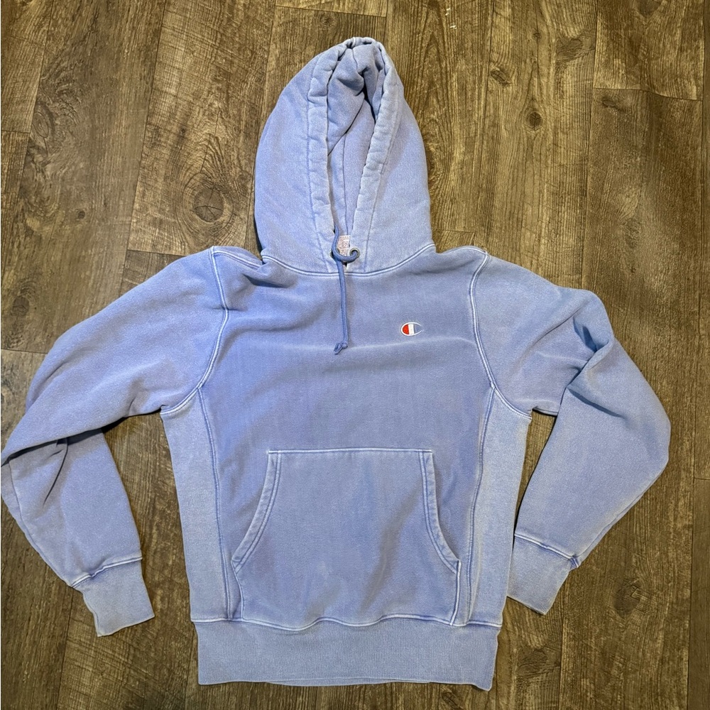 Champion Light Blue Hoodie